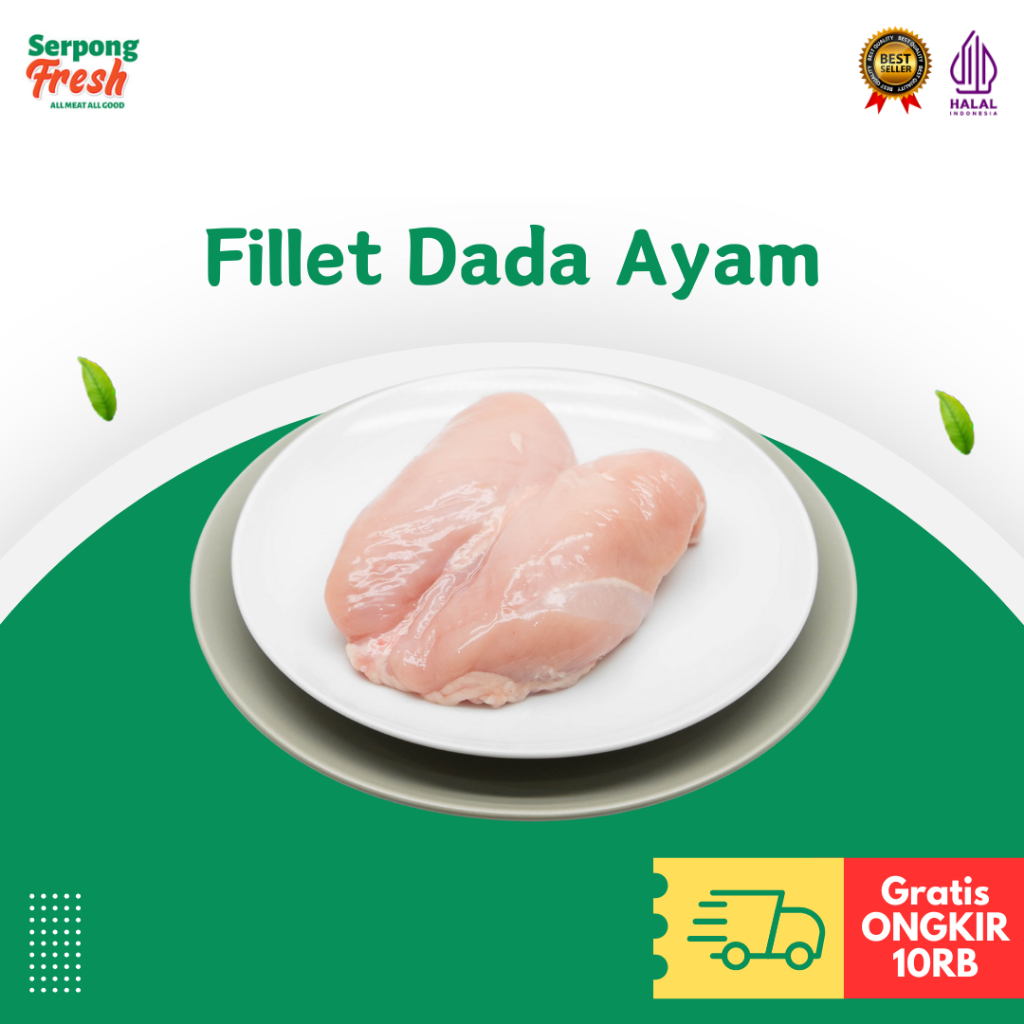 

Aneka Daging Ayam Fillet Boneless Dada Paha Kulit Fresh Frozen Segar (Chicken Breast Leg)