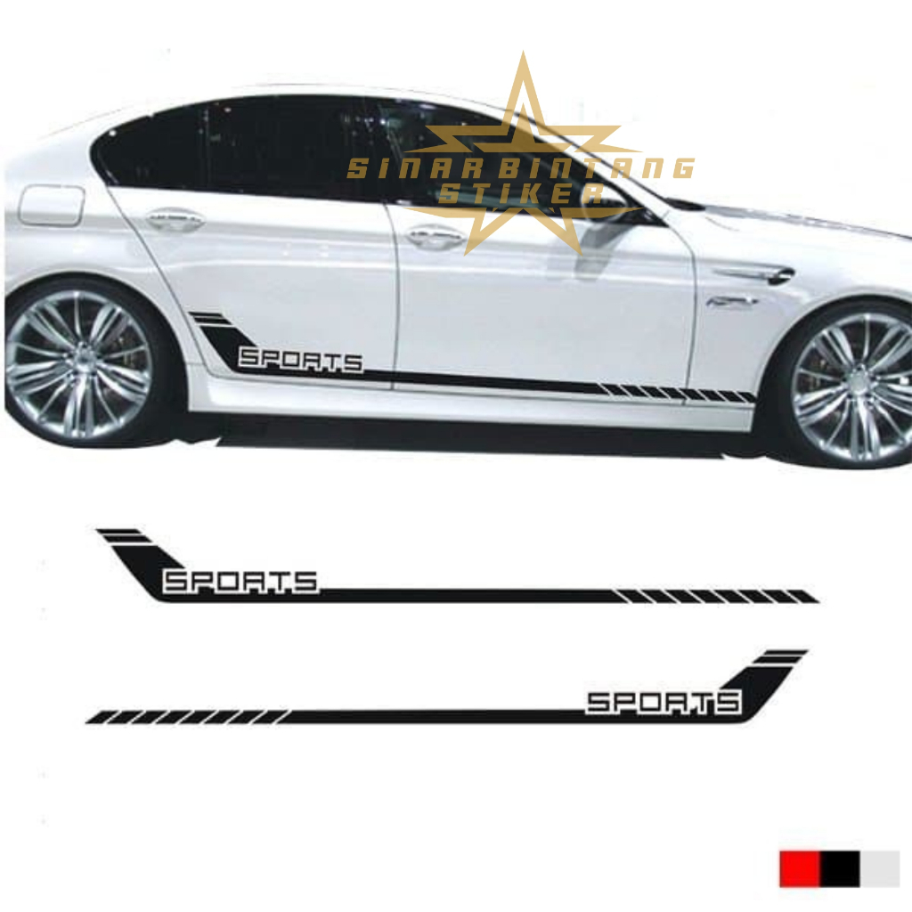 Stiker cutting all mobil sedan stiker striping minimalis sedan