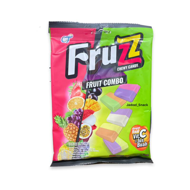 

FRUZZ TWISTED TROPICAL FRUIT 100 GR