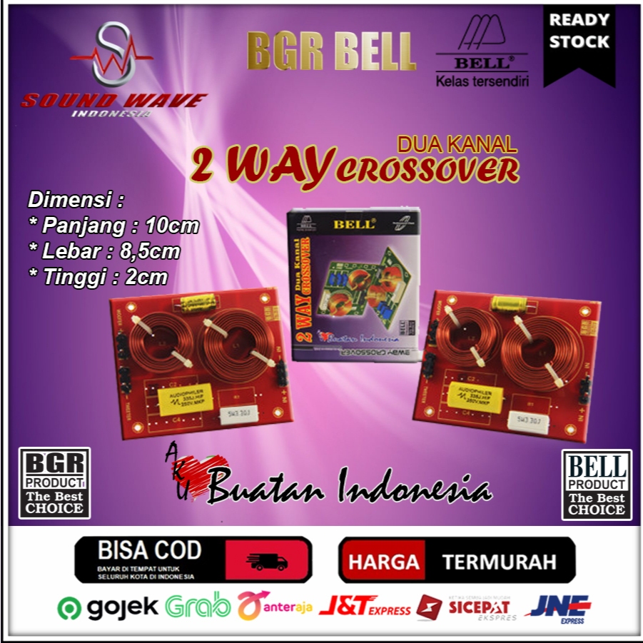 KIT CROSSOVER 2 WAY 2 KANAL