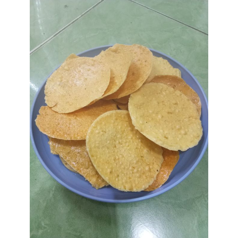 

KRUPUK KEPENG SINGKO RENYAH BERAT 200GR