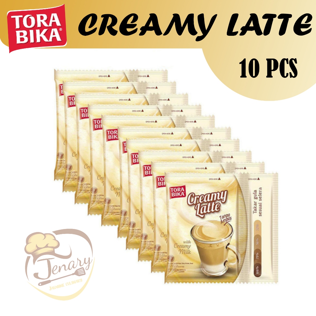 

Kopi Torabika Creamy Latte 1 Renceng isi 10 Sachet