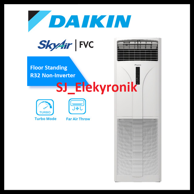 Daikin FVC125AV14 AC Floor Standing R32 5 PK (3 PHASE) / FVC125A / FVC125