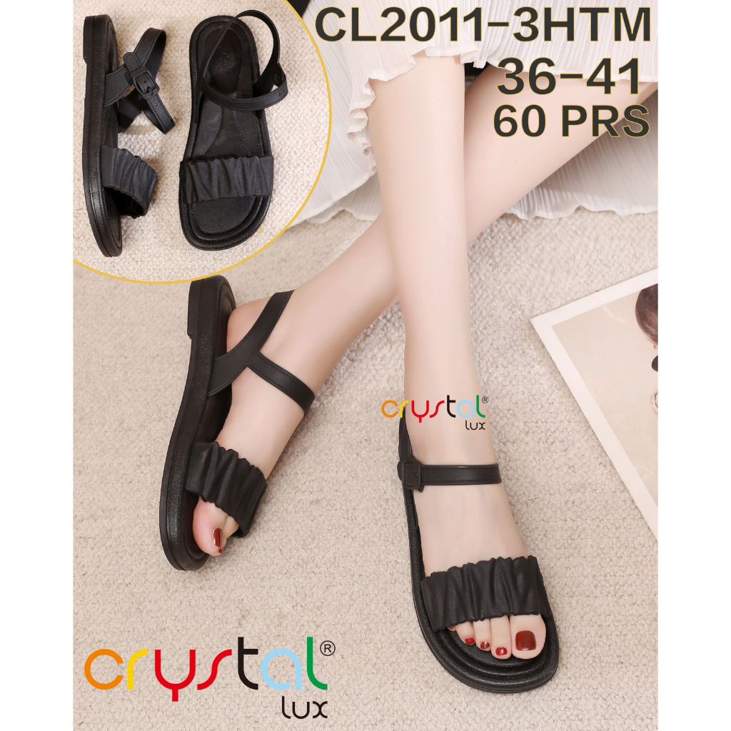 Sandal Slop Jelly Wanita Sendal Tali Gunung | CL2011-3