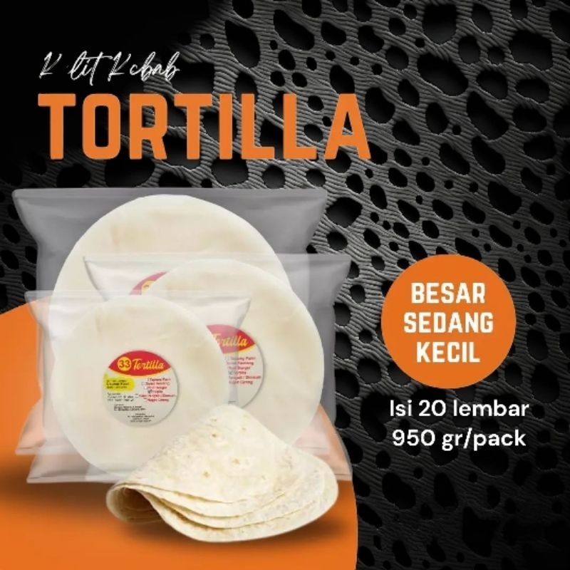 

Kulit Kebab Tortilla isi 20 lembar