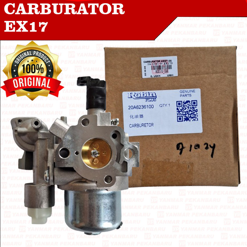 EX17 SP17 CARBURATOR ASSY KARBURATOR ROBIN EX 17 SP 17 6HP ORIGINAL