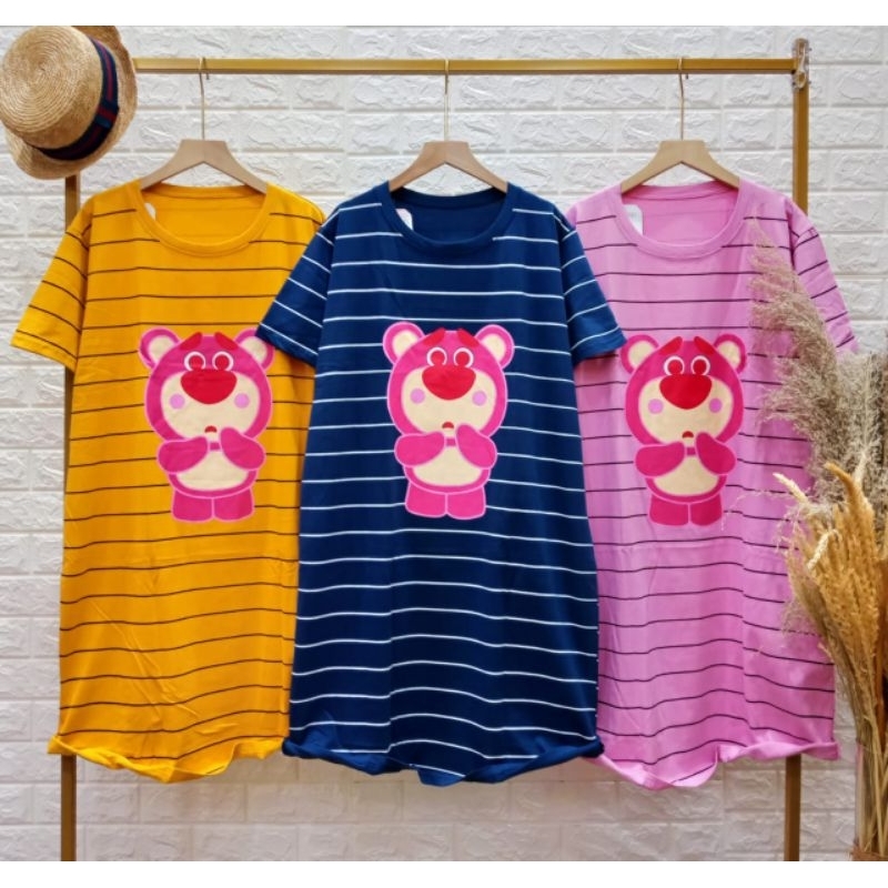 DRESS  Lucu XXL XXXL combed oreenjy bigsize jumbo