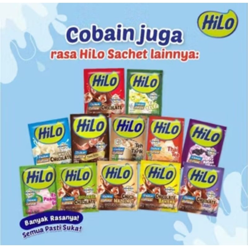 

Hilo 1 renteng isi 10 sachet