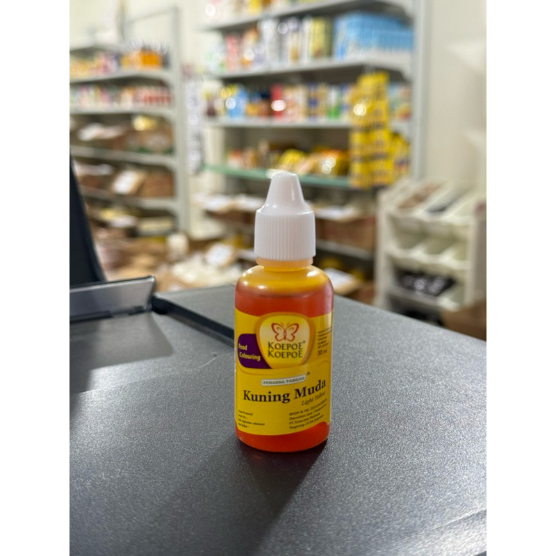 

Koepoe Koepoe pewarna makanan water base kuning muda 30ML