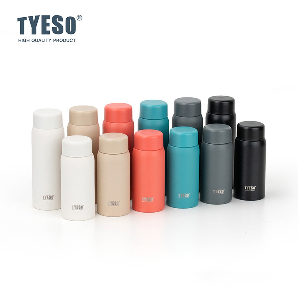 TYESO Tumbler Mini Pocket 150ml dan 200ml Botol Minum Saku Stainless Steel Kecil