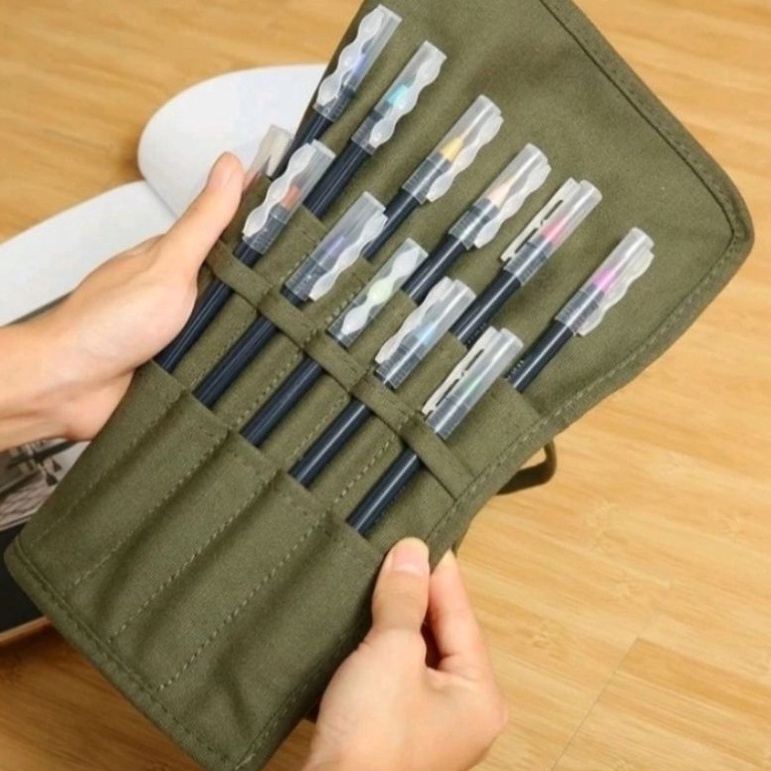 

KODE A24X set pensiltempat set pensil lukistas tempat penyimpanan kuas lukistas kuas lukis anak dan dewasa