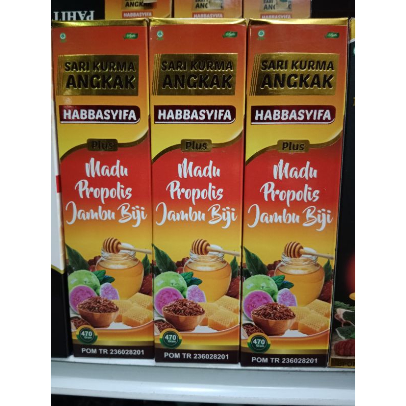 

Madu Angkak Habbasyfa Pluss Jambu Biji Original
