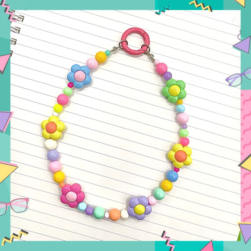 Tali Hp / Gantungan Hp / Strap Phone Bunga