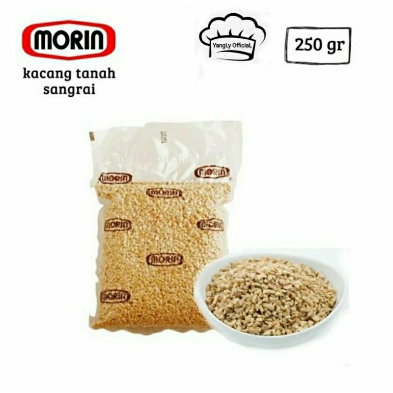 

Kacang Cincang / Cacah MORIN 250gr Siap Saji PREMIUM QUALITY