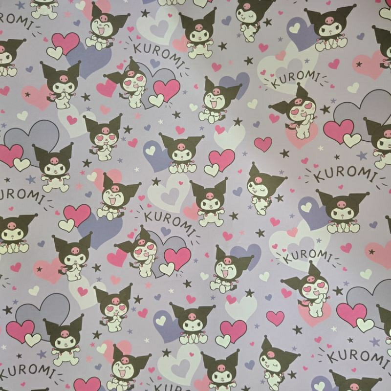 

Kertas Kado Jumbo Sansan Wawa Sanrio / Kertas Kado Jumbo Sanwa Kuromi / Kertas Kado Jumbo Sanwa Kuromi 4