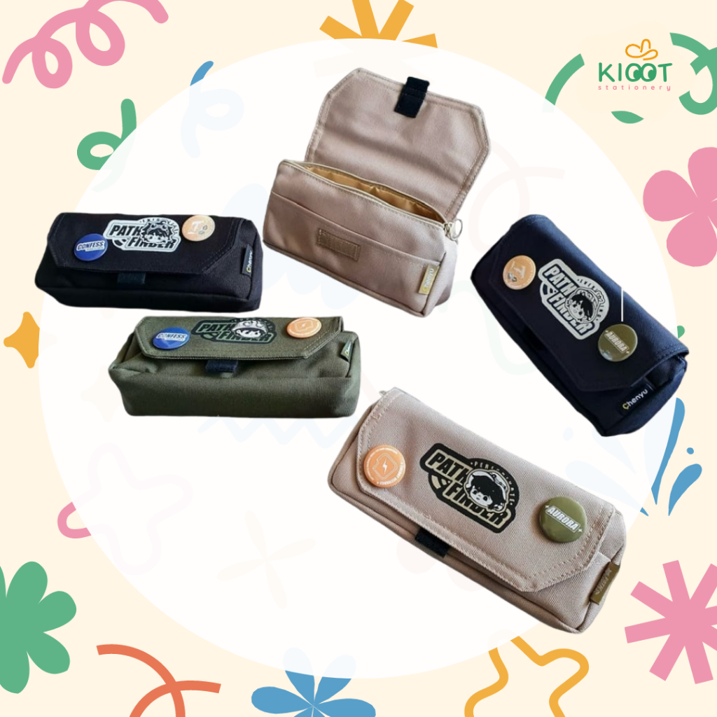 

Kioot - Tempat Pensil Resleting / Tepak Alat Tulis / Pencil Case Anak Laki Keren Simple 22293