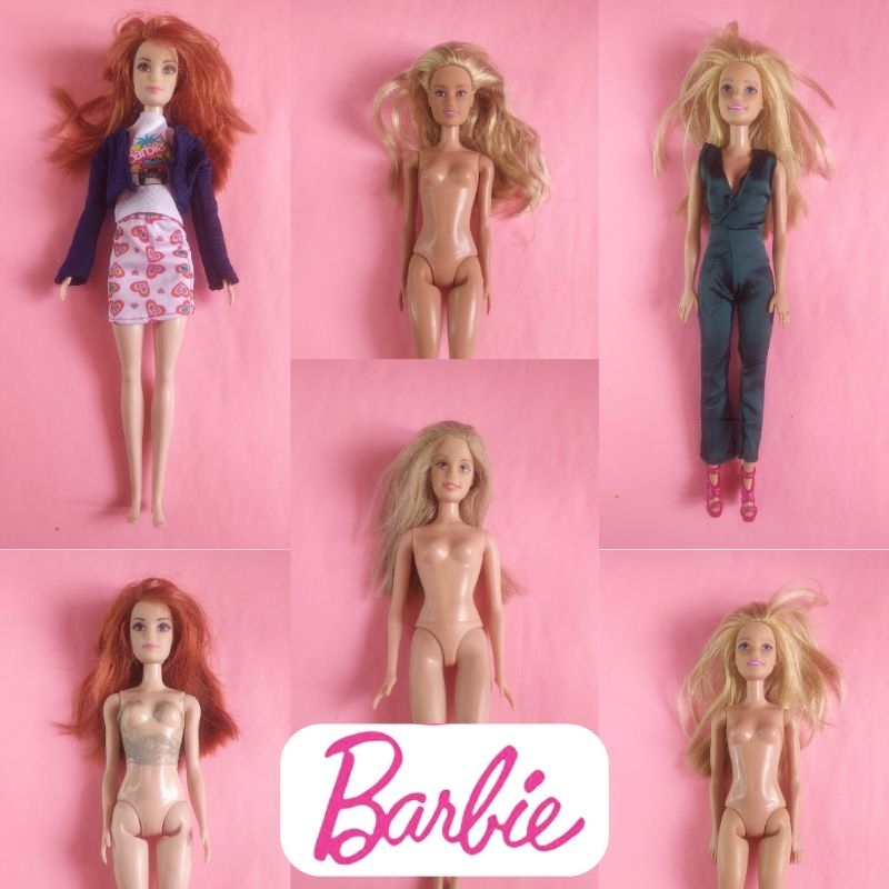 Barbie Mattel dan moxie MGA, Mainan Boneka Ori Bekas Used Toys