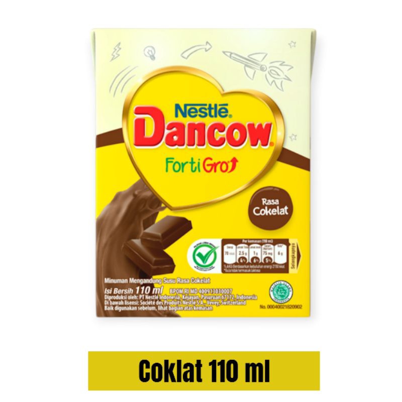 

Dancow UHT fortigro Coklat 110 ml