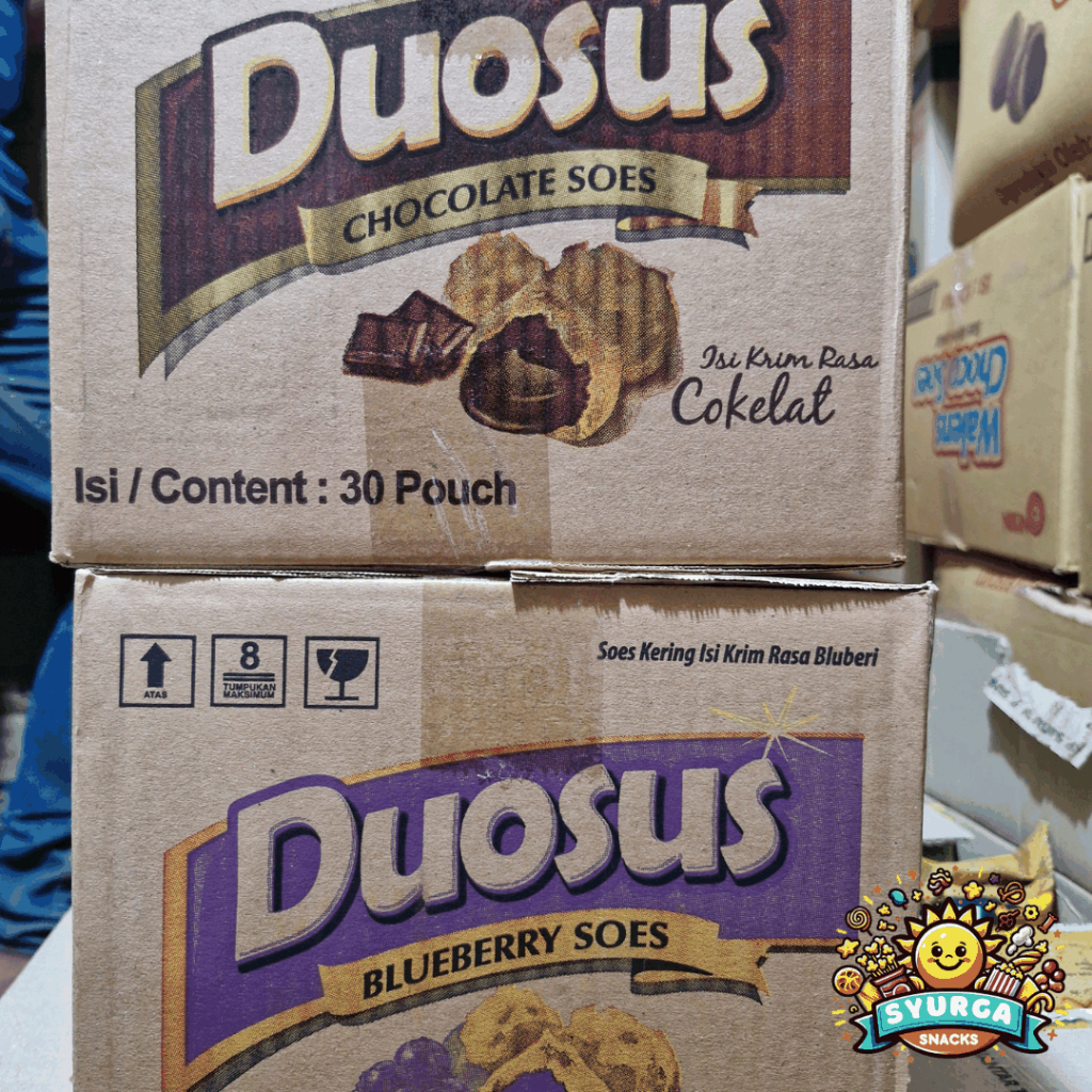 

Duosus Coklat Bluebery Keju Dus (Isi 30 @30Gr)