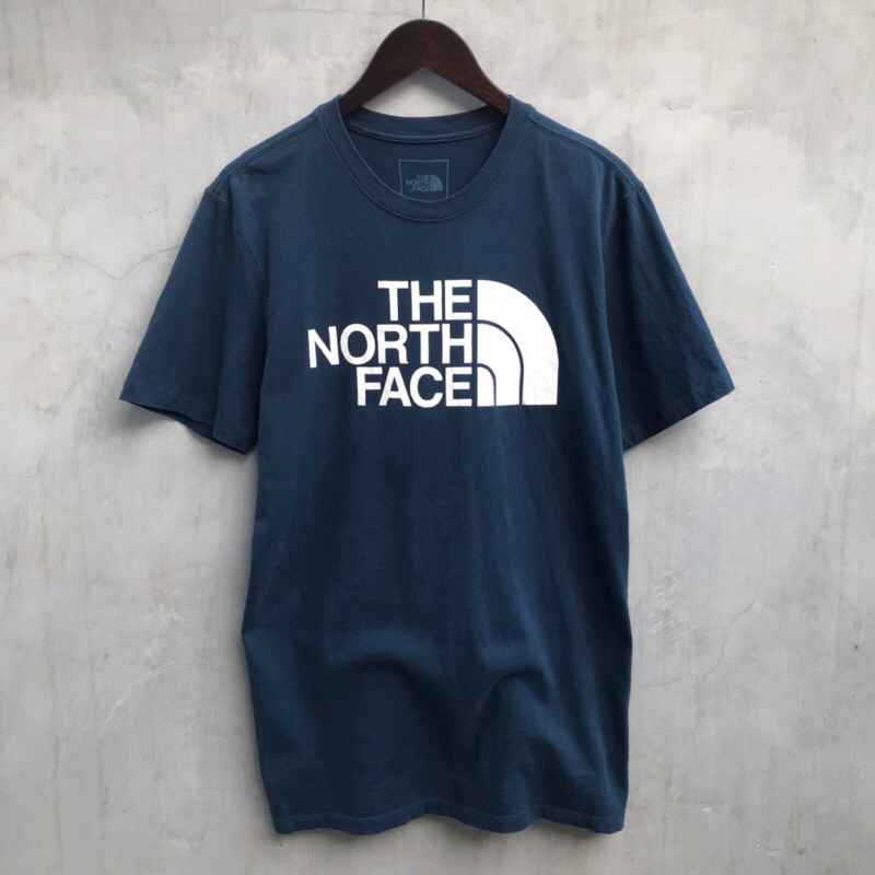 Kaos Basic by The North Face Big Logo tee Blue Small