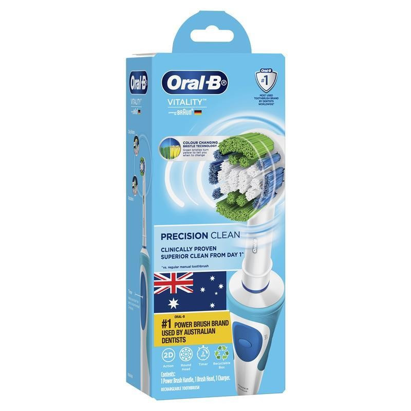 Oral B Vitality Precision clean toothbrush / sikat gigi elektrik oralB sikat gigi