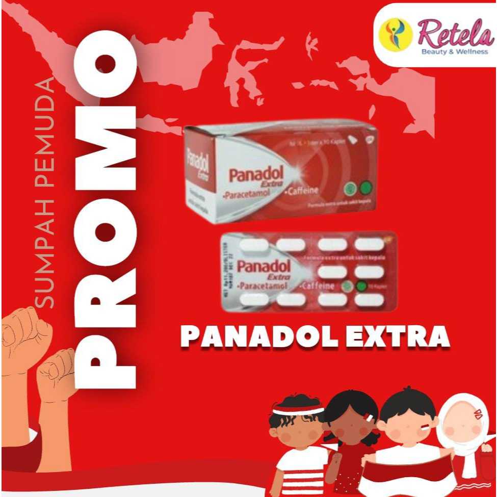 

PANADOL EXTRA 1 BLISTER 10 KAPLET