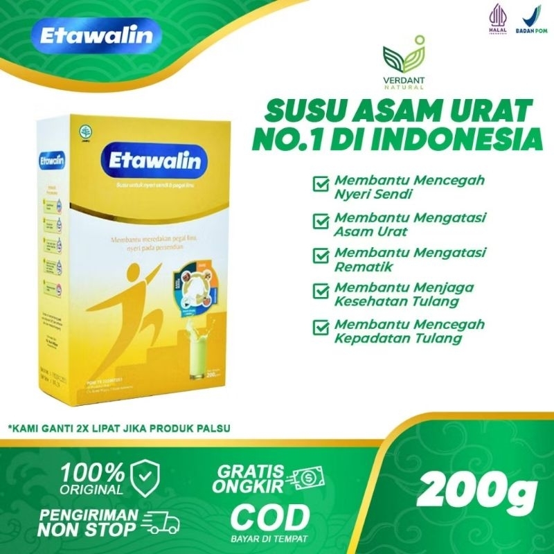 

Susu Etawalin Obat Asam Urat Dan Nyeri Sendi Original 1 Box 200gr