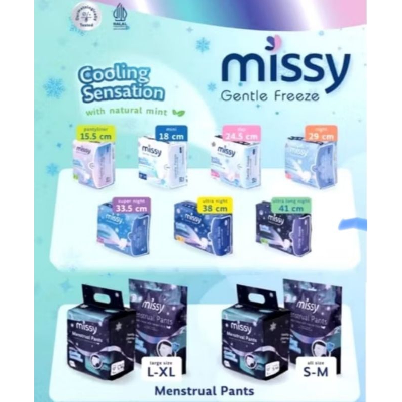 Missy pembalut kesehatan wanita