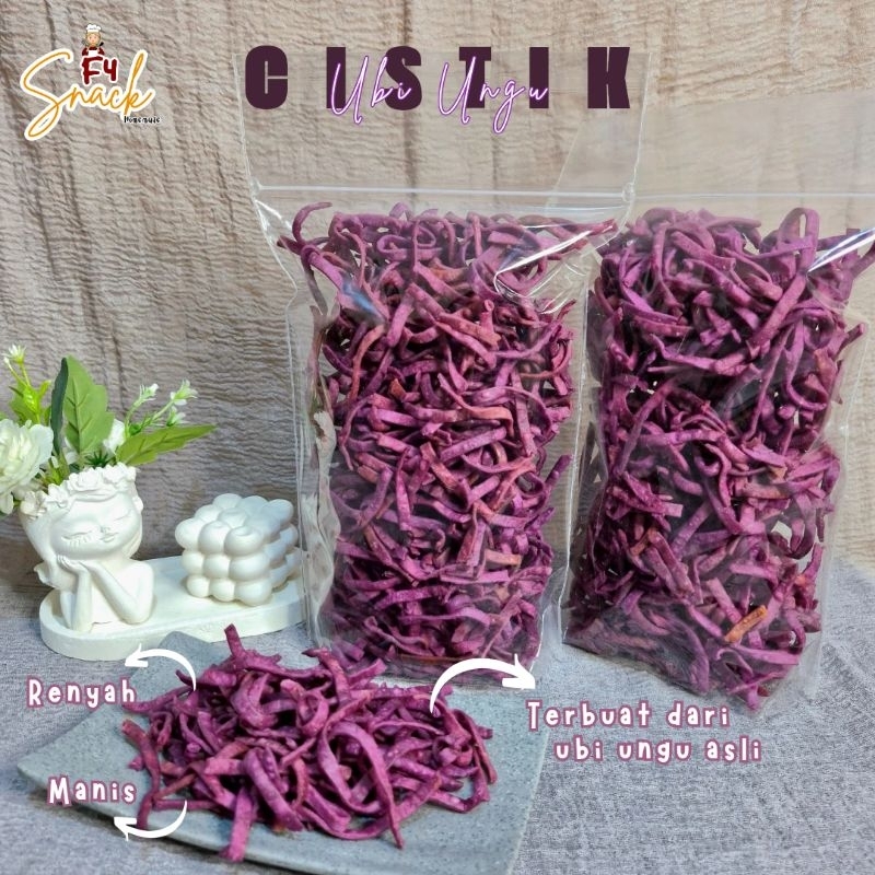 

KERIPIK / CISTIK UBI UNGU 1 KG HOME MADE | CISTIK UBI UNGU 1 KG| 1 KG CISTIK UBI UNGU GURIH MANIS CRISPY KRISPI