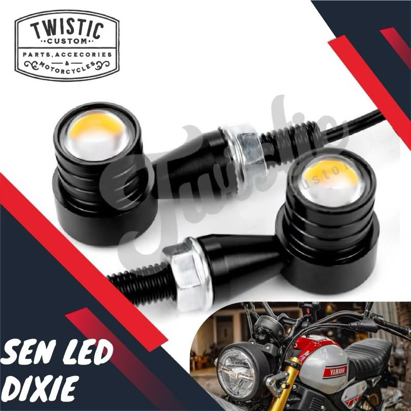 Lampu sein led mini W175 Benelli XSR 155 Harley lampu sein mini led DIXIE