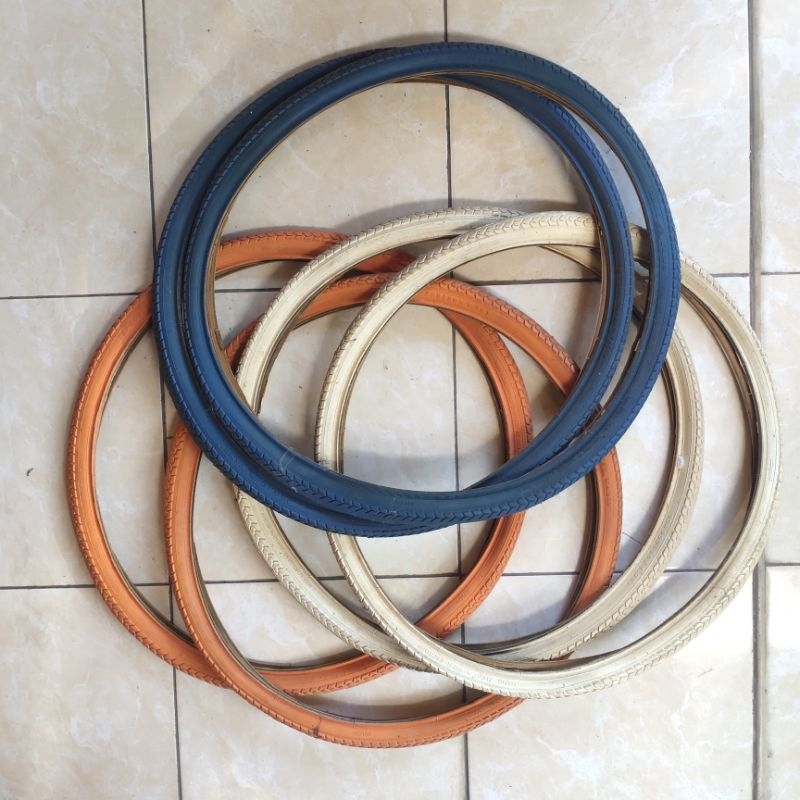 Ban luar sepeda 26×1.38  murni warna warni non brand