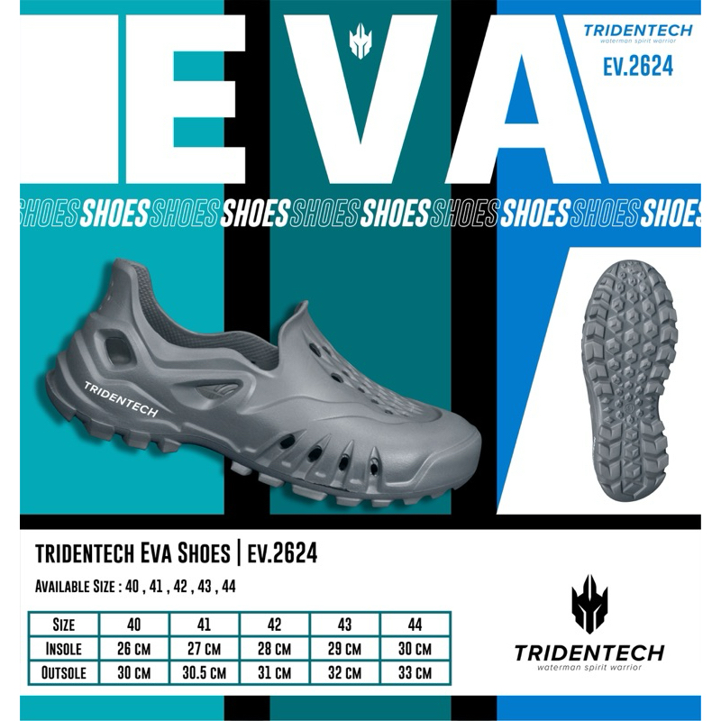 Sepatu / Eva shoes Tridentech Sepatu karet / Sepatu Mancing Fishing