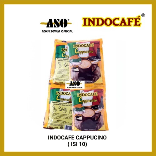 

INDOCAFE CAPPUCINO 25gr (ISI 10) RENCENG