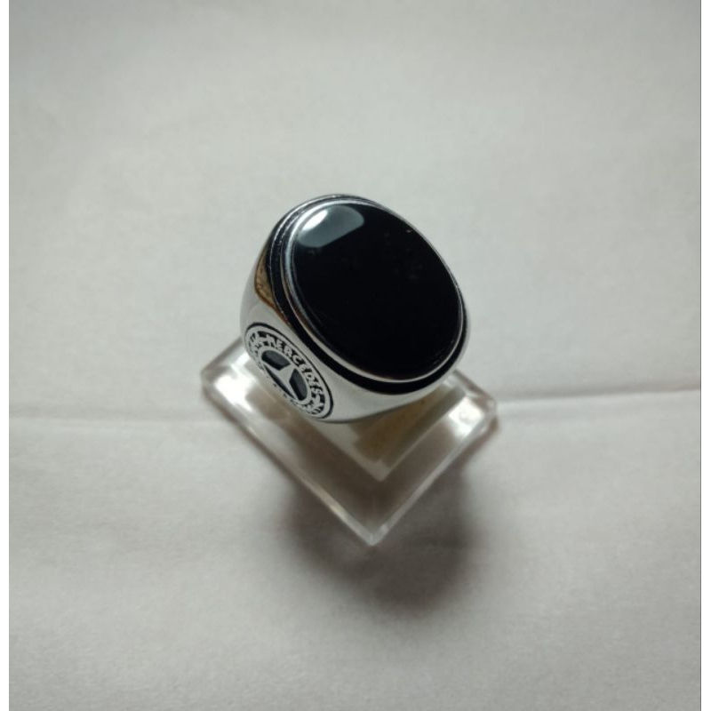 Cincin batu akik yaman wulung cibet baturaja asli