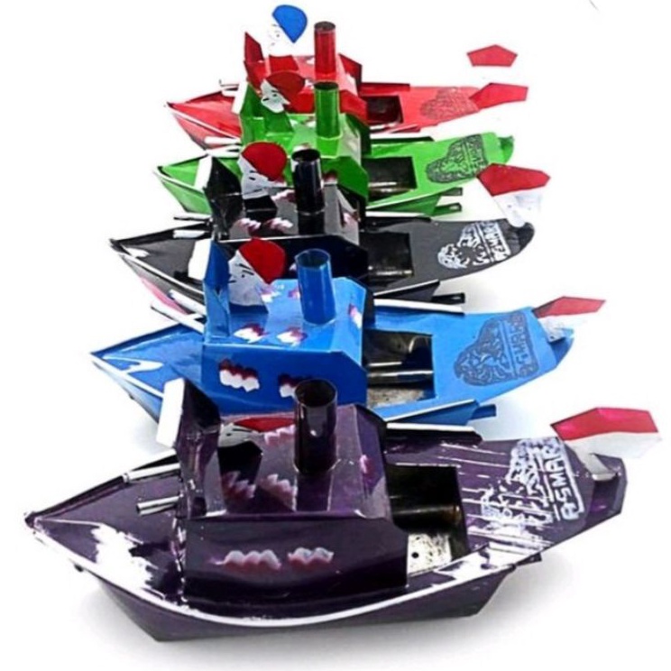 Sekarang Meriah  Mainan Jadul Perahu Otok Otok  Mainan Perahu Uap Jadul