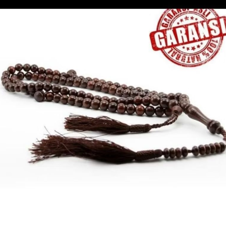 tasbeh kayu galih asem 99 butir