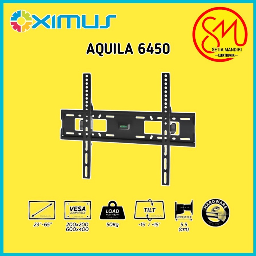 BRACKET BRAKET TV oximus TILT LCD LED TV 328 OXIMUS AQUILA 645