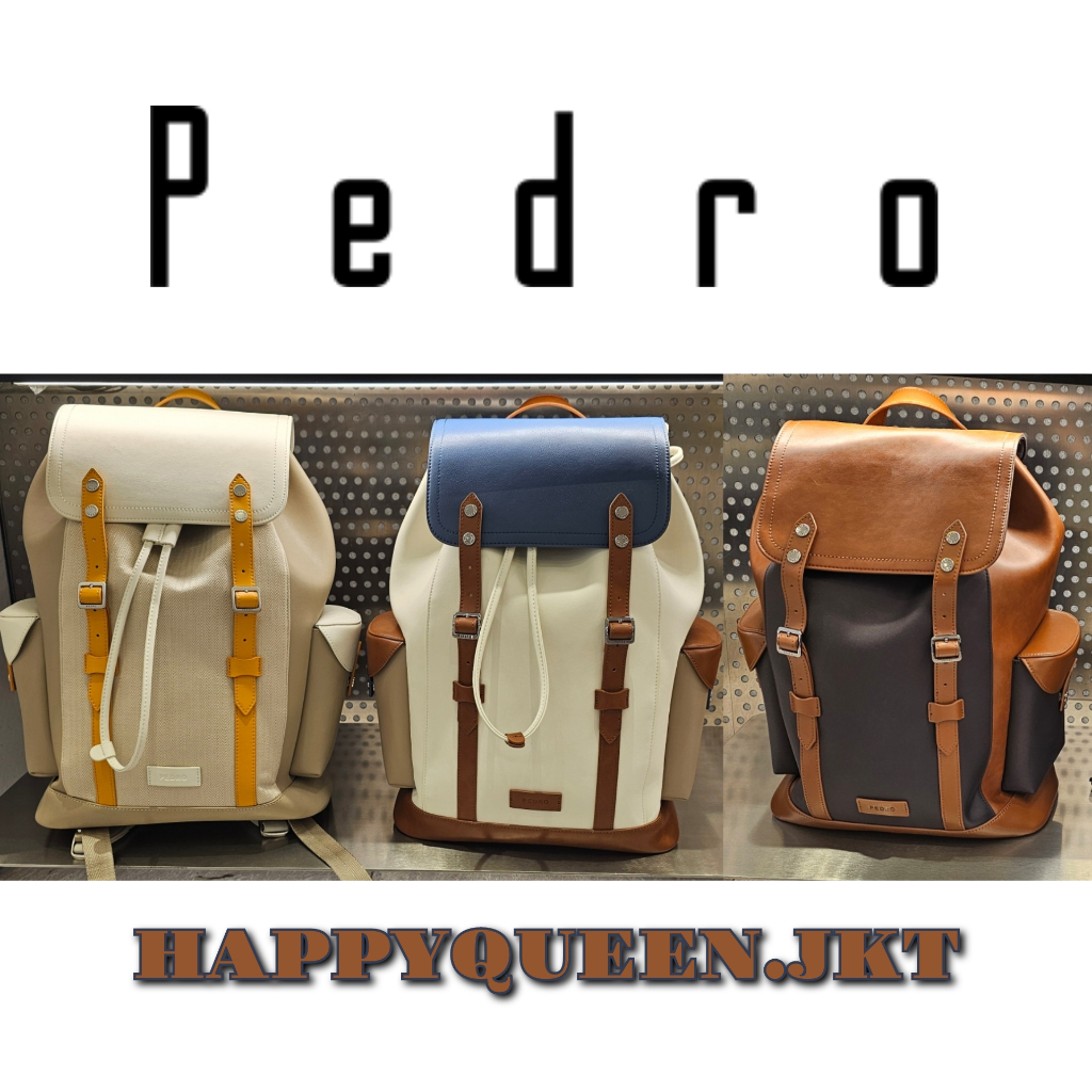 Tas Pedro Backpack Original Ransel Jones Pria Cowok Laki Laki Man Big Bag Tas Punggung Besar Explore