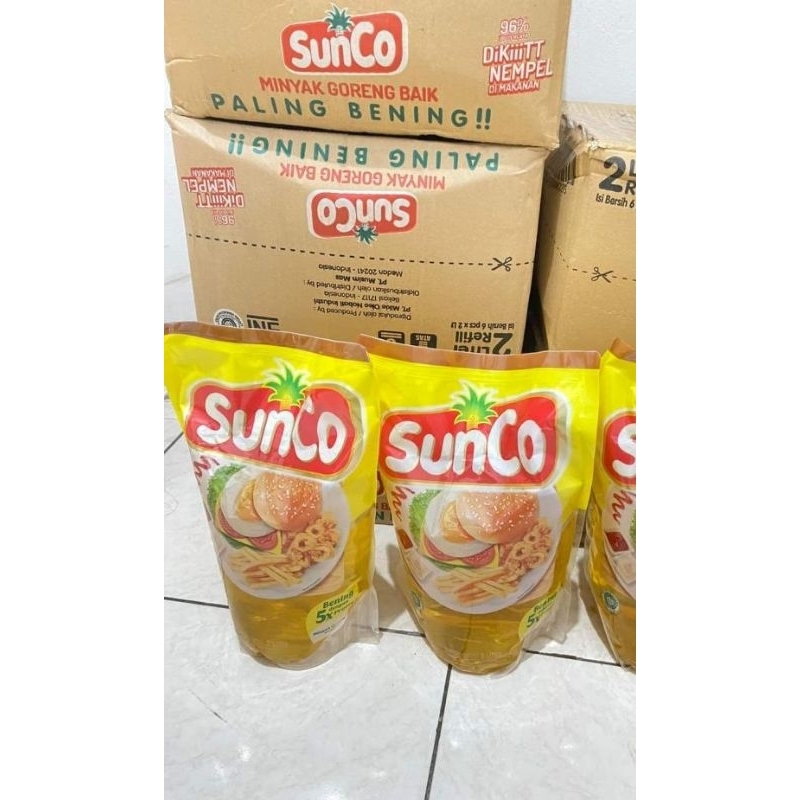 

minyak goreng sunco 1dus 2ltx6pcs