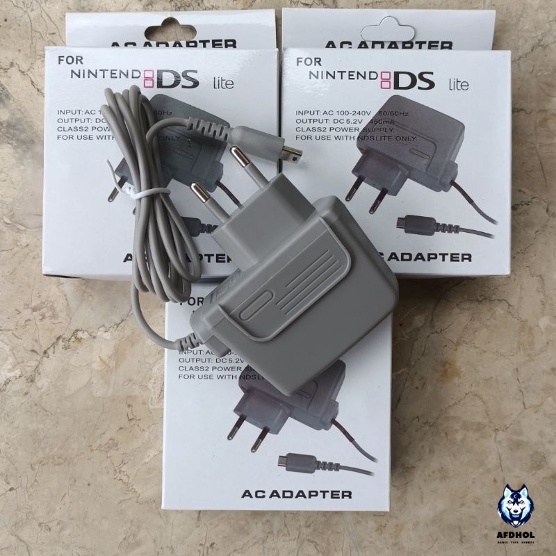 CHARGER NINTENDO DS LITE NDS LITE AC ADAPTOR CHAS CHARGING BATERAI ADAPTER NINTENDO DS LITE NDS LITE