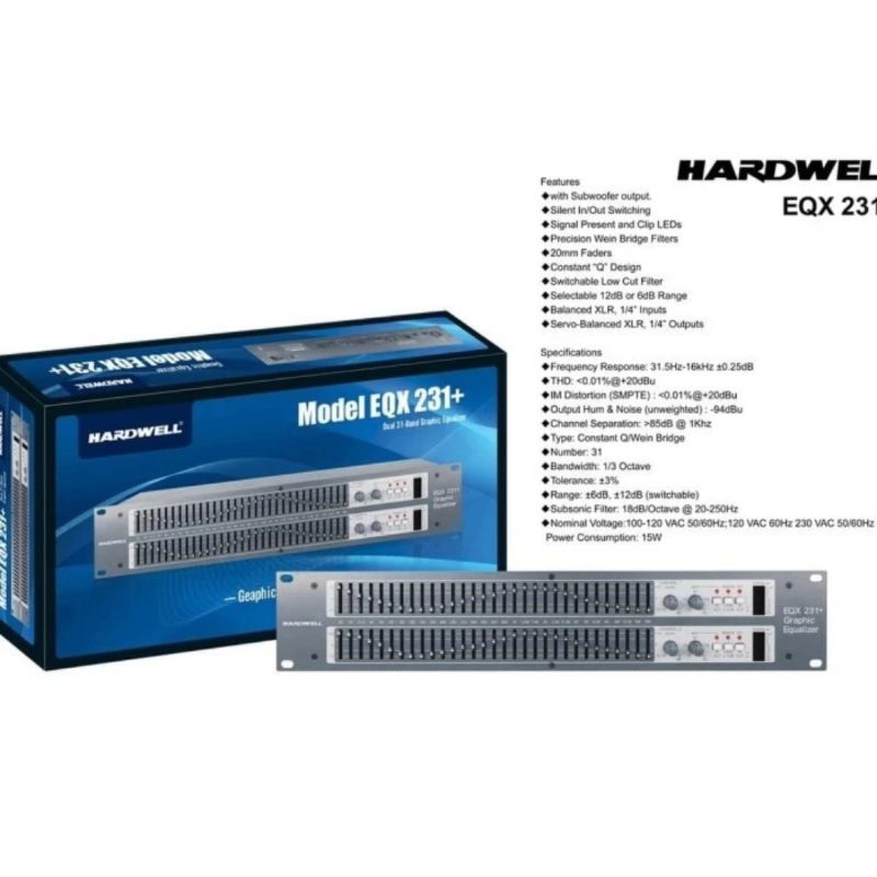 Equalizer Hardwell EQX 231