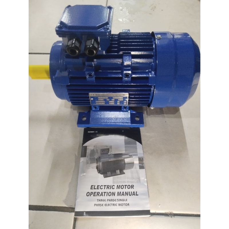 Bologna Electric Motor 2.2kw 3 phase 2800 rpm Foot Mounted B3 2.2Kw Dinamo 3Hp 220/380Volt 3 Phase50