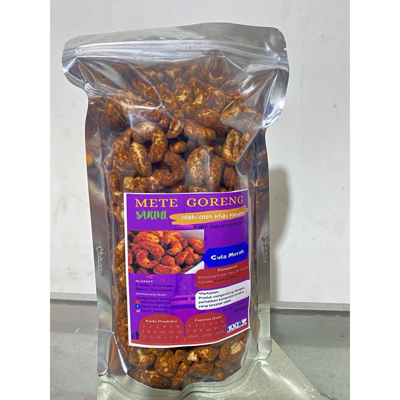 

Mete Goreng Gula Merah 500gr