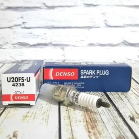 Busi Spark plugs U20FSU U20FS U DENSO ASLI ORIGINAL Untuk grand impressa,vega zr,hayate
