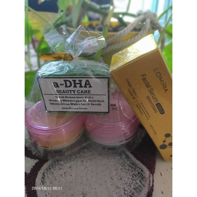 bl - sepaket adha pink plus serum gold