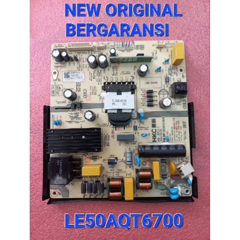 PSU / POWER SUPLAI / POWER SUPLAY / TV LED / PSU TV LED AQUA / LE50AQT6700UG / LE50AQT6700 / 50AQT67
