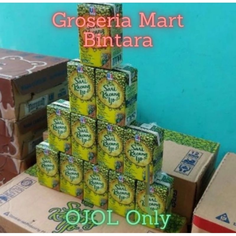 

Ultra Sari Kacang Ijo (Hijau) 150ml x 24 (1 Dus)