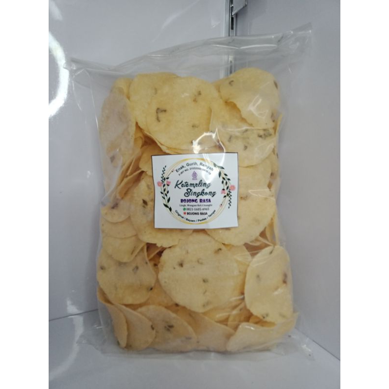 

Ketempling singkong daun bawang khas jawa barat