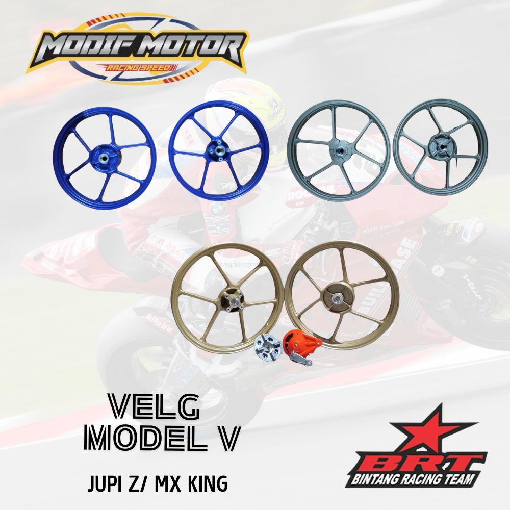 BRT Velg Jupi MX King Model V Original
