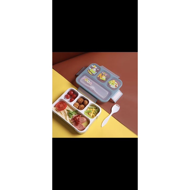 Lunch box set anak - anak gemes